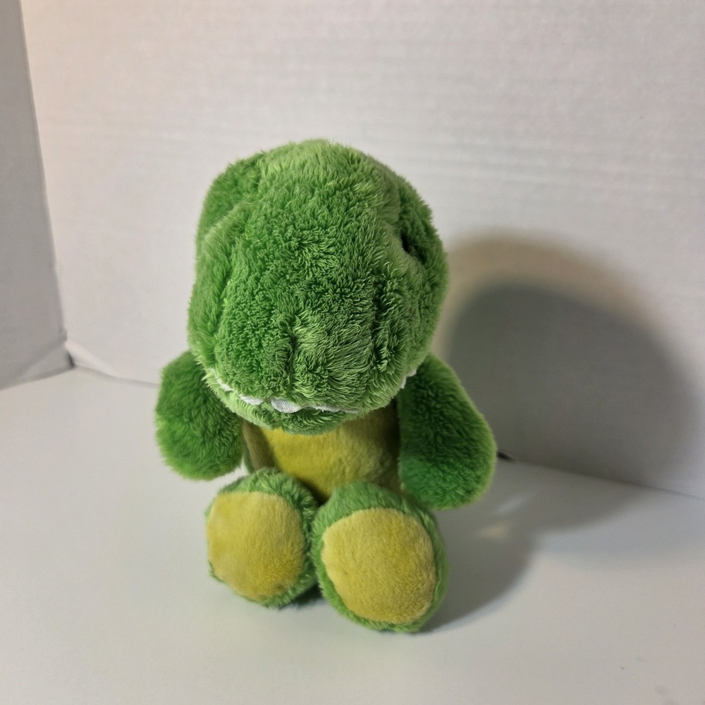 Carter's Green T-Rex Dinosaur Plush Stuffed Animal 9"